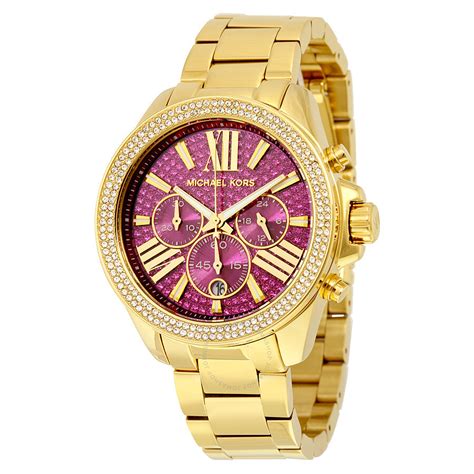 michael kors wren pave watch gold|Wren Pavé Gold.